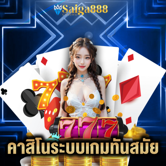 saiga888 คาสิโนระบบเกมทันสมัย